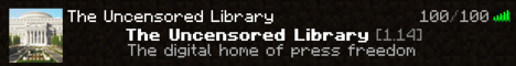 The Uncensored Library's banner