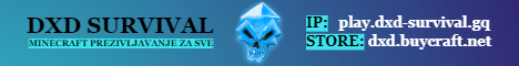 DxD Minecraft's banner