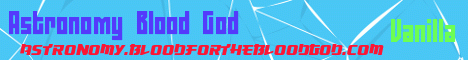 Astronomy Blood God's banner