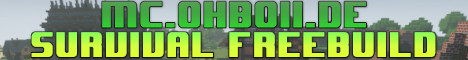 [ohboii] Survival Server's banner