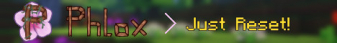 Phlox SMP's banner