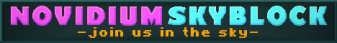 Novidium's banner