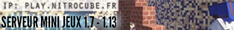 Nitrocube | Serveur Mini Jeux's banner