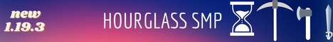 Hourglass SMP's banner