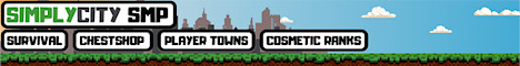 SimplyCity SMP's banner
