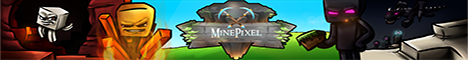 MinePixel Server's banner