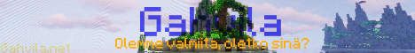 Gahvila's banner