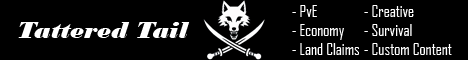 Tattered Tail Minecraft Server's banner