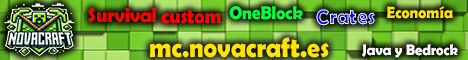 NovaCraft's banner