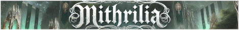 Mithrilia - Vanilla SMP server's banner