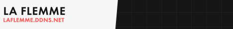 La Flemme's banner