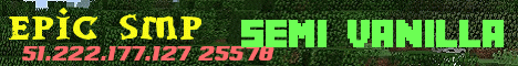 Semi-Vanilla SMP's banner