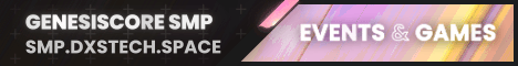 GenesisCore SMP's banner