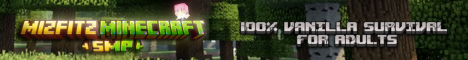 Mizfitz Minecraft's banner