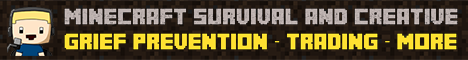 Menacecraft Survival Server's banner