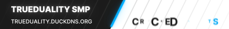 TrueDuality SMP's banner