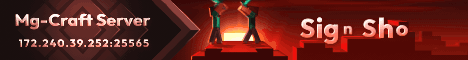 Mg-Craft Server's banner