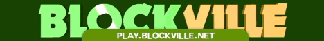 Blockville's banner