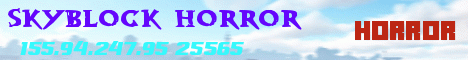 SkyBlock Horror's banner