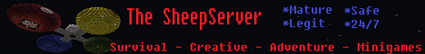 SheepServer's banner