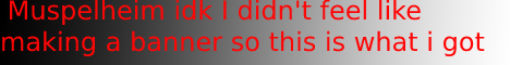 Muspelheim's banner