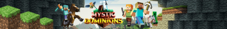 Mystic Dominions MC's banner