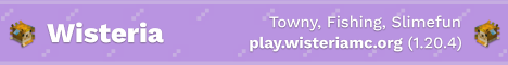 Wisteria's banner