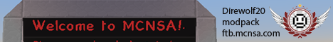 MCNSA Direwolf20's banner