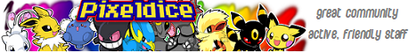 Pixeldice's banner