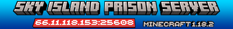 Sky Island Prison Server's banner