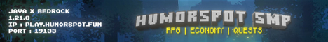 HumorSpot SMP's banner