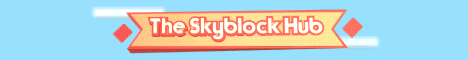The Skyblock Hub's banner