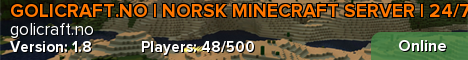 Golicraft.no's banner