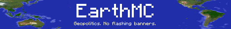 banner for EarthMC server