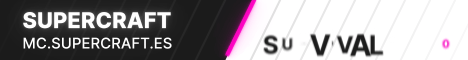 banner for SuperCraft server
