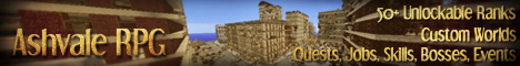 banner for Ashvale RPG server