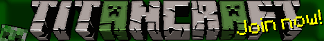 banner for Titancraft server