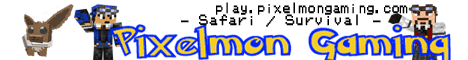 banner for Pixelmon Gaming server