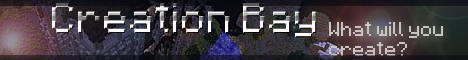 banner for CreationBayMC server