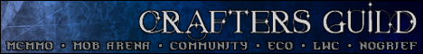 banner for Crafters Guild Survival/Creative/Mcmmo server