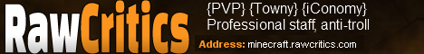 banner for Rawcritics PVP server