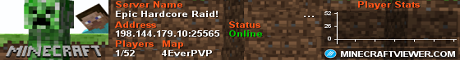 banner for 4evercraft server