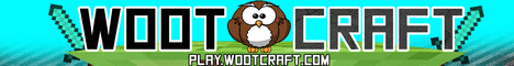 banner for W00tcraft server
