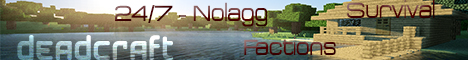 banner for DeadCraft server