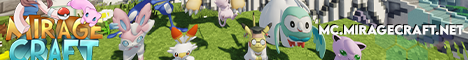 banner for MirageCraft Cobblemon server