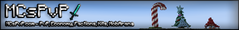 banner for MCsPVP server