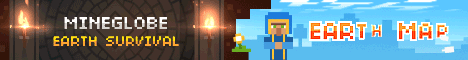 banner for MineGlobe server