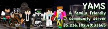banner for YAMS server
