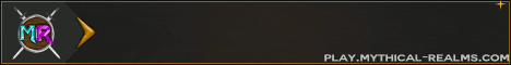 banner for Mythical Realms Rankup Factions server