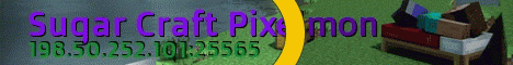 banner for Sugar Craft Pixelmon server